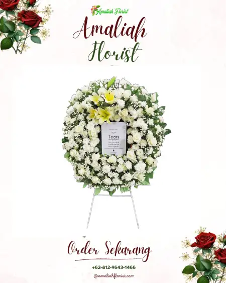 Krans Bunga Duka Darmaga